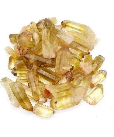 Natural Crystal Rough Wholesale Natural Rough Stone Yellow Crystal Points Raw Citrine Strip for Decorate (Color : 200g) - Buy Online on GoSupps.com