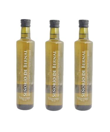 Don Gastronom Pack of 3 Extra Virgin Olive Oil Cold Pressed 500 ml Bottle