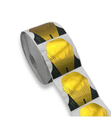 500 Modelling Stencils Gold-Black Wide Squoval MS-63