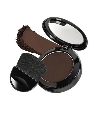 Root Concealer Powder Long-Lasting Hair Shading Powder with Applicator and Mirror - Light Root Concealer for Instantly More Voluminous Hair