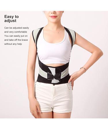 Posture Corrector | Breathable Adjustable Back Straightener for Adults & Children | Scoliosis & Hunchback Support | Pain Relief Brace (M - Buy Online on GoSupps.com