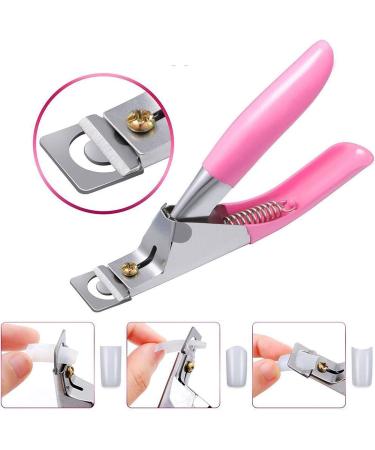 Nail Clipper Set Professional Nail Clippers Straight Edge Nail Tips Fake Nail Cutter Manicure Cutter Guillotine Cut False Nails Portable - Buy Online on GoSupps.com