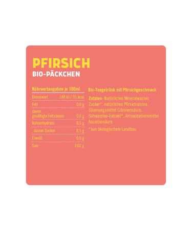 Buy Landartea Peach Bio Tea | Landpark | 1.2 x 0.5L Tetra Pak | No Carbon Dioxide | Refreshing Peach Iced Tea | Eco-Friendly Packaging | International Shipping Available - Buy Online on GoSupps.com