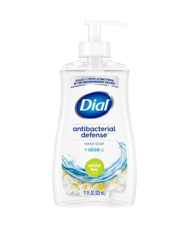 Dial Antibacterial Liquid Hand Soap White Tea 11 fl oz 11 Fl Oz (Pack of 1)