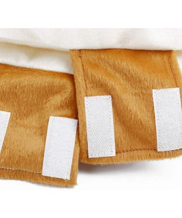 Funny Halloween Costume for Dogs & Cats - Hot Dog Outfit for Golden Retrievers Corgis & Mops | Size S to M | Perfect Christmas Party Costume - Buy Online on GoSupps.com