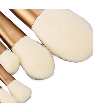 Makeup Brushes Portable Cosmetic Brush Set High Density Skin Friendly Multifunctional Strong Handle Synthetic Fiber for Travel - Buy Online on GoSupps.com