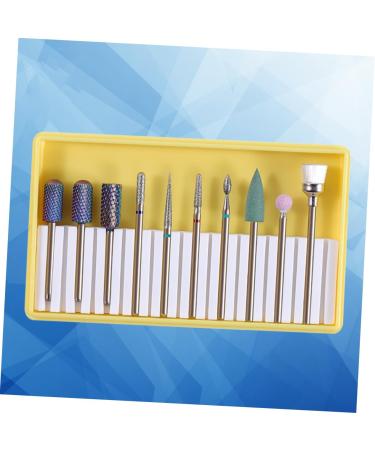 Ipetboom 1 Set Power Tools Nail File Drill Bits Pedicure Tools Electric Tool Nail Drill Tool Nail Grinding Polisher Tungsten Carbide Nail Drill Nail Tools Manicure Tools Ceramics - Buy Online on GoSupps.com