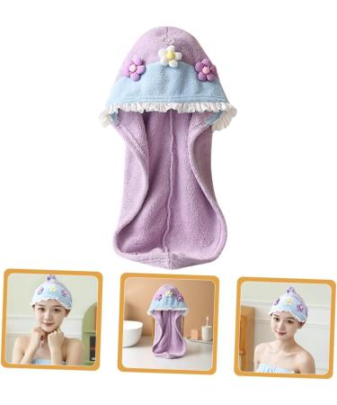 Beavorty 2pcs Dry Hair Cap Bathing Cap Shower Caps Turban Towel Washcloth Hair Drying Hat Cute Rapid Hair Drying Hat Hair Dry Hat for Wet Hair Shower Hats Coral Fleece Quick Dry Tube Top As Shownx2pcs 65.00X25.00X0.50CMx2pcs - Buy Online on GoSupps.com