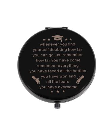 2023 Graduation Gifts for Her Inspirational Compact Pocket Mirror Graduation Gifts for Women Girl Daughter for College University High Senior Middle School Graduation Valentine Birthday Gifts Whenever