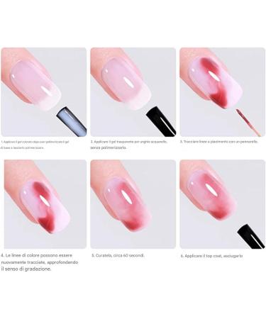 Blooming Gel - Blooming Gel for Nail Design - Full Application Personal Care Supplies Spreading Artistic Nail Effects for Women and Girls - Buy Online on GoSupps.com