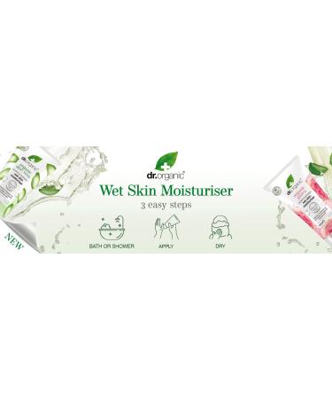 Dr. Organic Aloe Vera Wet Skin Moisturiser 150ml | Hydrating Lotion for All Skin Types - International Shipping Available - Buy Online on GoSupps.com
