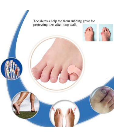 Pinky Toe Splint and Gel Separators for Hammer Toe, Bunion Corrector and Relief - 10 Pcs for Men and Women - Buy Online on GoSupps.com