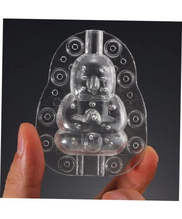 4 Pcs Vegetable Shaping Mold Fruit Vegetable Garden Wok Buddha Mold for Melon Multifunction Computer Transparentx2pcs 10x7cmx2pcs - Buy Online on GoSupps.com