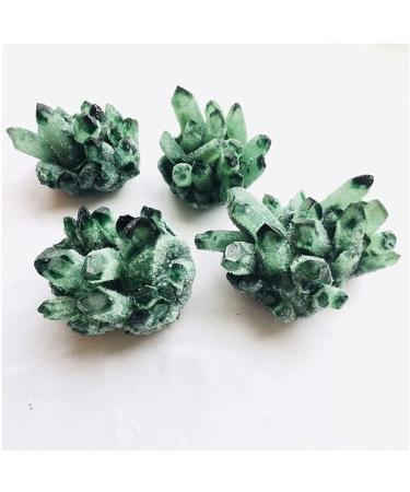 Stone Crafts 1pc Natural Crystals Ghost Quartz Cluster Freeform Reiki Stones Room Home Office Aquarium Decoration Accessories Gemstone Home Goods (Size : 700-750g) - Buy Online on GoSupps.com