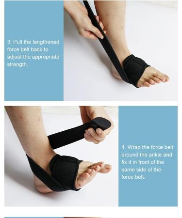 Buy Professional Footy Orthosis for Varus Valgus | Adjustable Soft Footrest Support for Men & Women - Day & Night Use (Left) - Buy Online on GoSupps.com
