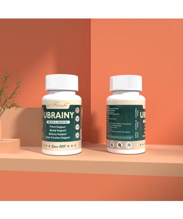 uFresh Ubrainy Brain and Memory Support Capsules 30-Day SupplyDietar Supplements (10 Bottles) - Buy Online on GoSupps.com