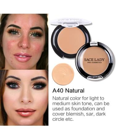 Oil-Free Face Powder, Full Coverage Foundation, Primer, Sponge Set - Long Lasting Makeup Kit - Buy Online on GoSupps.com