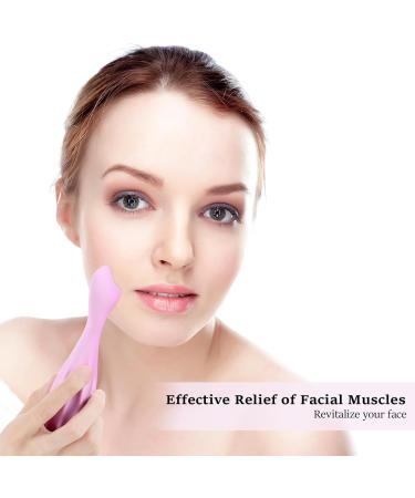Facial Massage Roller | Silicone Massager Tool for Women | Reduce Puffiness & Improve Wrinkles | Face Sculpting & Body Care Tool - Buy Online on GoSupps.com