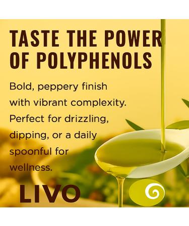 NEW Livo Olive Oil - ULTRA High Polyphenol - NEW CHILE 2025 Harvest - 500 ml - Buy Online on GoSupps.com