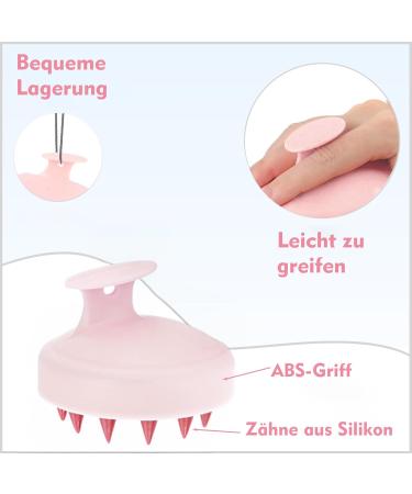 Premium Silicone Scalp Massage Brush - Enhance Hair Growth & Circulation | Wet/Dry Comb for Healthy Scalp Care - Buy Online on GoSupps.com