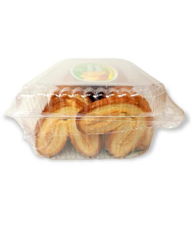 Belevini Palmiers Biscuits 350g - Light Flaky Puff Pastry, Kosher & Sweet - Pack of 3 - Buy Online on GoSupps.com
