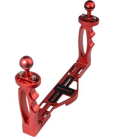 Extendable Dual Handle Underwater Camera Tray with Ball Handles - Stabilizer & Grip for Camera Housing, Gopro & Action Camera - Buy Online on GoSupps.com