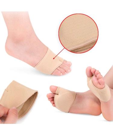 Pedimend Midfoot Bone Sole Pillow - Gel Pads for Metatarsalgia & Morton s Neuroma | Unisex Foot Care - 1 Pair - Buy Online on GoSupps.com