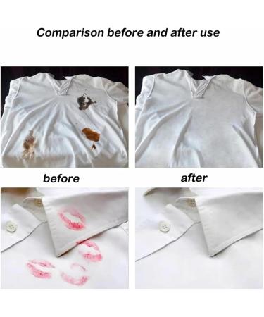 Laundry Stain Quik Sure Advanced Active Enzyme Laundry Stain Remover - Stubborn Stains Cleaner Clothes Oil Stain Remover White Shirt Guardian - 2024 Fast Formula (B-2Pcs) - Buy Online on GoSupps.com