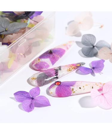 Vanchief 100 Pcs 3D Colorful Dried Flowers - Nail Art Decoration Supplies for DIY Crafts & Jewelry - Buy Online on GoSupps.com