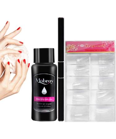 /L Nail Extension Gel SetNail Slip Solution Poly Building Gel Liquid Nail Liquid Slip Solution Acrylic Builder Nail Gel Extension Toolcleaning Liquid Light Therapy Nail Mold Cosy - Buy Online on GoSupps.com