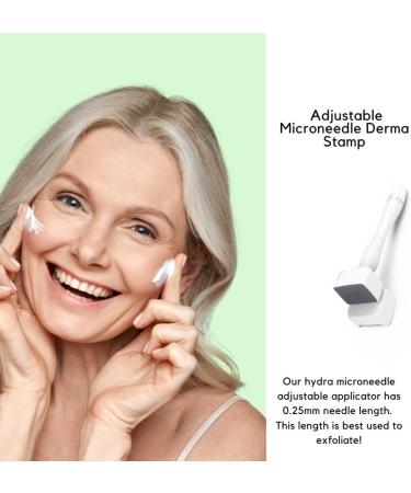 CLETINA Adjustable Microneedling Pen Derma Stamp Derma Roller Alternative 140 Titanium 0.25 Mm Pins for Face Body Skin Care and Hair Growth - Buy Online on GoSupps.com