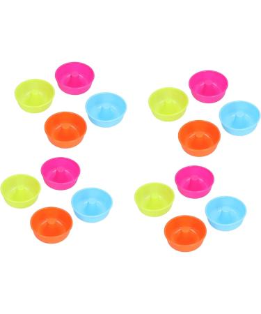aqxreight 16pcs Reusable Bright Colors Donut for Pastries Puddings - Buy Online on GoSupps.com