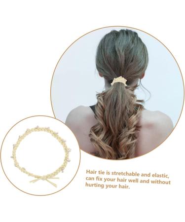 minkissy Pearl Hair Clip Girl Hair Accessories Girls Hair Accessories Girls Hair Ties Rhinestone Hair Clips Decorative Hair Scrunchies Hair Accessory Girl Hair Holder Rubber Band Miss Wild - Buy Online on GoSupps.com