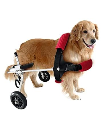 Dog Wheelchair Dog Wheelchair for Back Legs to Help Pets Regain Walking Ability Pet Wheelchair Lightweight 2 Wheels Dog Wheelchair Portable Medium