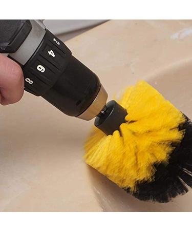 Drill Brush Attachment Set IONDA Power Scrubber Drill Brush Kit with Long Reach Attachment Scrubbing Pads Cleaning Kit for Tile Sealants Bathtub Sinks Floor Wheel Carpet 5 Pieces - Buy Online on GoSupps.com
