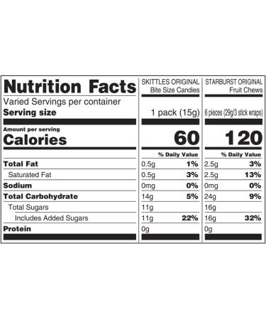 Skittles & Starburst Fun Size Variety Mix - 31.9 oz Bag, 65 Pieces - Pack of 1 - Buy Online on GoSupps.com