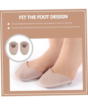 2 Pairs Ballet Toe Protectors - Cushioned Pointe Shoe Covers & Forefoot Relief Pads for Women - Buy Online on GoSupps.com