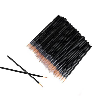 Ipetboom 100 Pcs Disposable Eyeliner Brush Eye Liner Pens Eye Makeup Tool With Hat Fake Eyelashes Miss - Buy Online on GoSupps.com