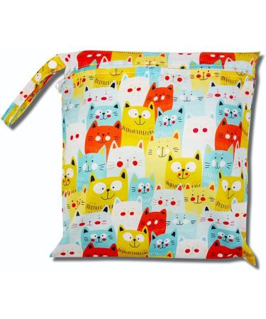 Egurs Wetbag Waterproof Reusable Diaper Bag - Eco-Friendly Nappy Bag (30x28cm) | International Shipping Available - Buy Online on GoSupps.com