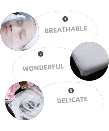 EXCEART Coton Jetable Visage Gaze 1 Ensemble 100 Pi ces Coton Gazes Visage Gazes (Blanc) - Buy Online on GoSupps.com