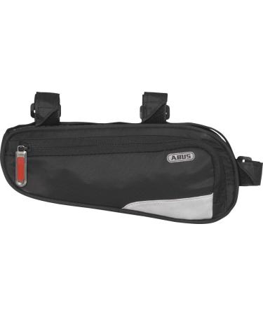 ABUS Oryde ST 2200 Bicycle Frame Bag - 1.2L Velcro Fastening - Compact Black Cycling Accessory - Buy Online on GoSupps.com