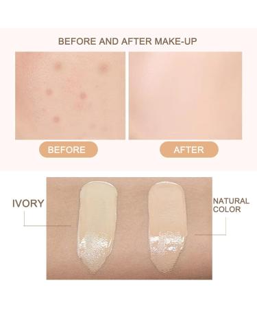 Air Cushion CC Cream 2024 New Mushroom Head Air Cushion CC Cream Air Cushion CC Cream Mushroom Head Mushroom Head CC Cream Foundation Long-Lasting Waterpro of Matte Moisturizing Concealer (Ivory 15g) Ivory 15g - Buy Online on GoSupps.com