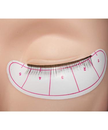 Lash Mapping Stickers: 210 Pairs (3 Packs) - Under Eye Positioning Tips for Eyelash Extensions - Self-Adhesive Paper Pads by EMEDA - Buy Online on GoSupps.com