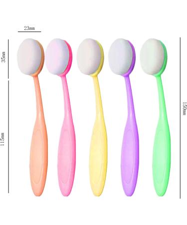 10-Piece Colorful Makeup Brush Set - Professional Blending Brushes for Flawless Application | Ship Worldwide - Buy Online on GoSupps.com