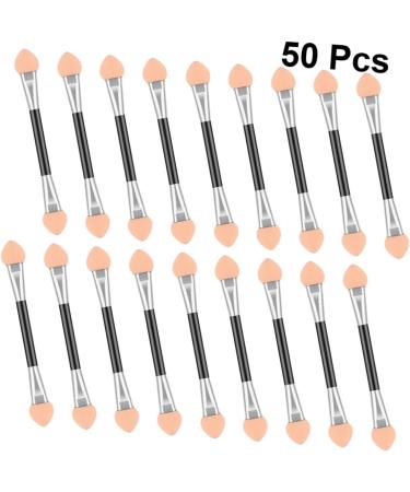 Ipetboom 50pcs Eyeshadow Applicator Makeup Brush Disposable Makeup Wands Eye Shadow Make up Miss Toolkit - Buy Online on GoSupps.com