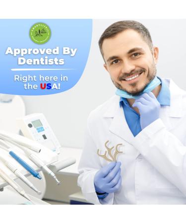 Biodegradable Dental Floss Picks - Eco Friendly Tooth Flosser | Unwaxed, Vegan, 50 Count - Buy Online on GoSupps.com
