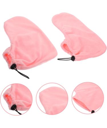 Beavorty 1 Pair Wax Warm Foot Cover Paraffin Wax Bath Liner Paraffin Bath Socks Paraffin Wax Foot Warming Cover Gloves Wax Warmer Hand Foot Liners and Bag Insulation Cotton Boots 28X20X0.9CM Pink - Buy Online on GoSupps.com