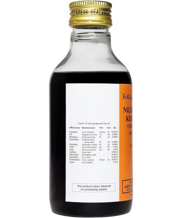 Kottakkal Arya Vaidya Sala Nilibhringadi Kera Tailam Oil 200ml - Ayurvedic Hair Care - Buy Online on GoSupps.com