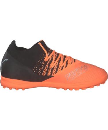 PUMA Unisex Kids Future Z 3.3 TT Jr Football Shoe - Neon Citrus & Diamond Silver | Size 28 EU - International Shipping Available - Buy Online on GoSupps.com