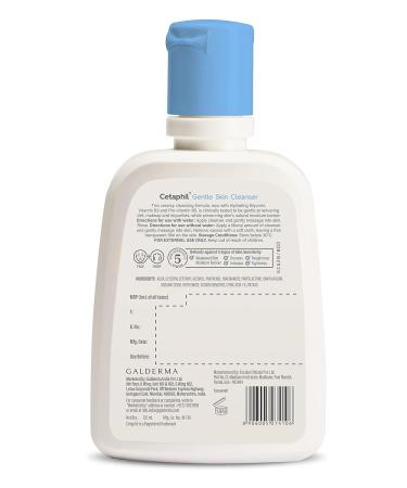Ceta.phil Gentle Face Wash for Dry & Sensitive Skin | Hydrating Cleanser with Niacinamide & Vitamin B5 - 125 ml | International Shipping Available - Buy Online on GoSupps.com